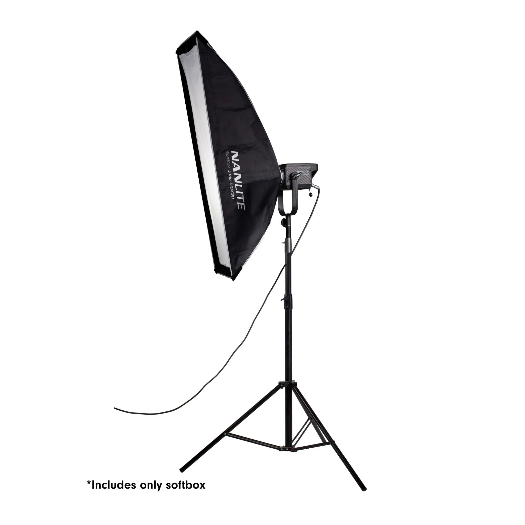 Nanlite Asymmetrical Stripbank Softbox with Bowens Mount (18x43in) - Image 7