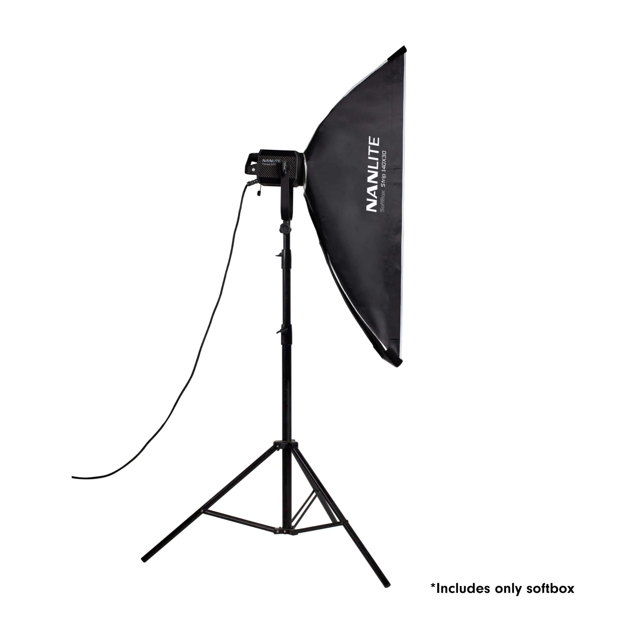 Nanlite Asymmetrical Stripbank Softbox with Bowens Mount (18x43in) - Image 8