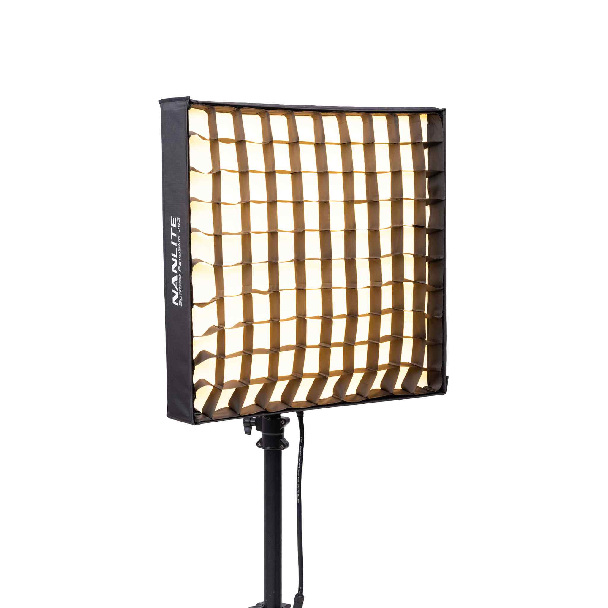 PavoSlim 240C 2x2 RGBWW LED Panel Light with CRMX - Image 3