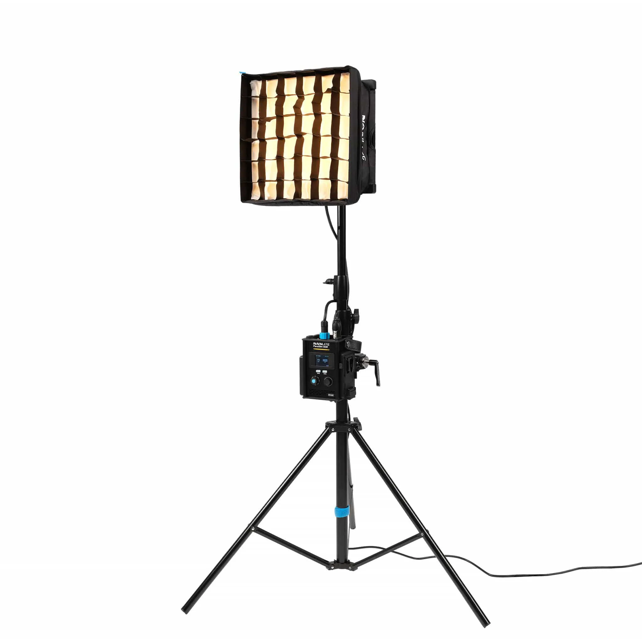 PavoSlim 60B 1x1 Bi-Color LED Panel 3-Light Kit with Pop-Up Softboxes, Stands, and Case - Image 5